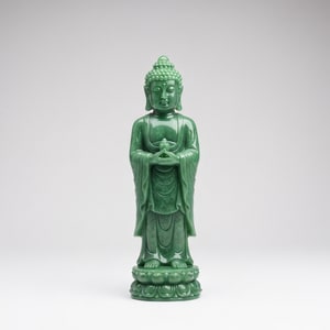 30cm碧玉佛像