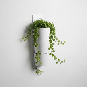 垂直壁挂花盆