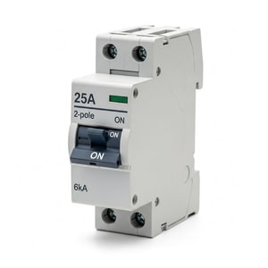 MCB 2P 25A 6kA