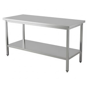 1.5m双层不锈钢操作台