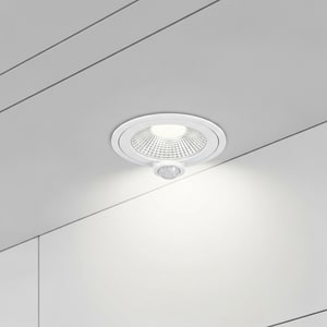 LED感应筒灯12W