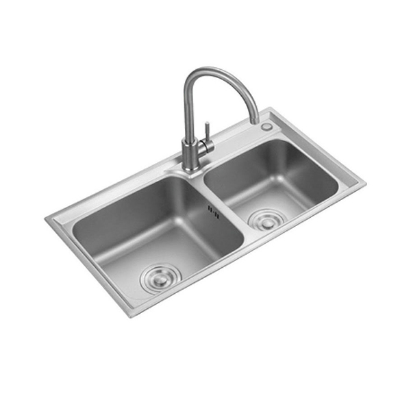 民洁 KB103S 双槽不锈钢水槽